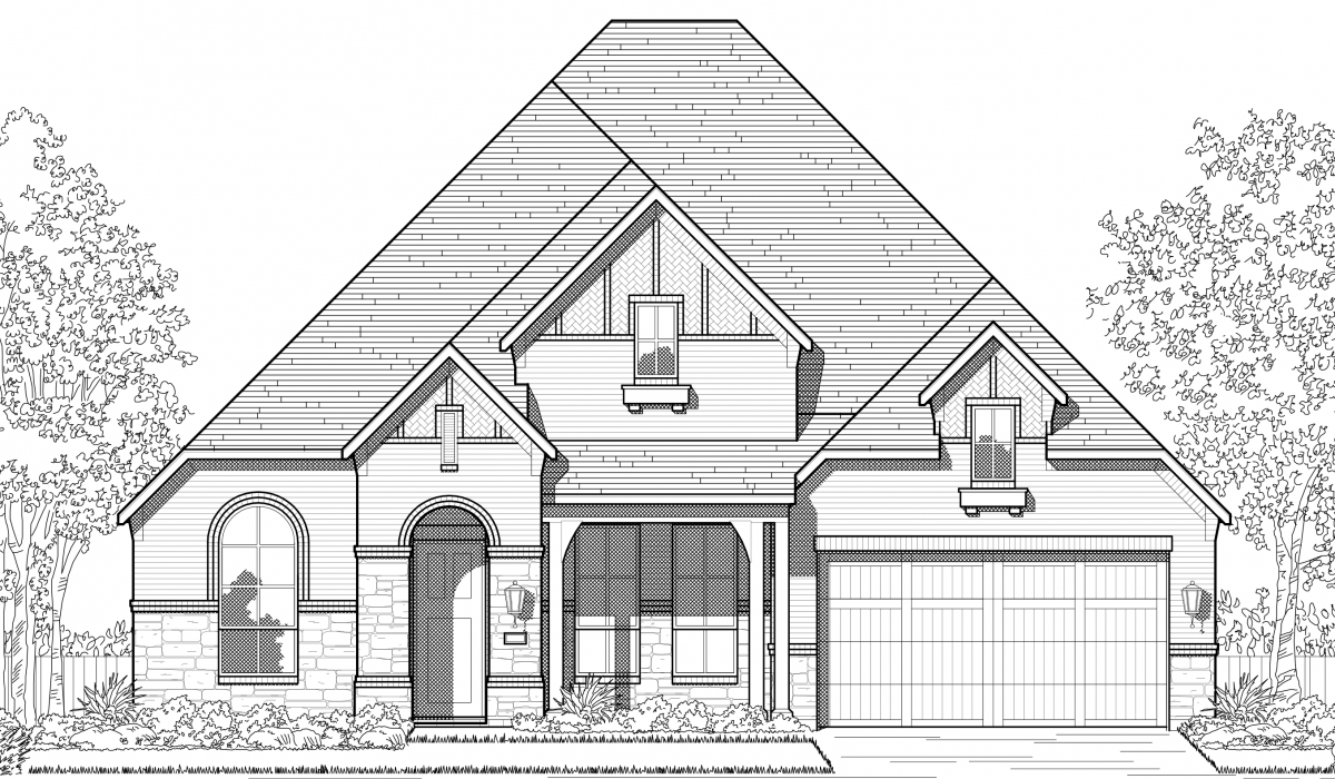 New Home Plan Napier in McLendonChisholm, TX 75032